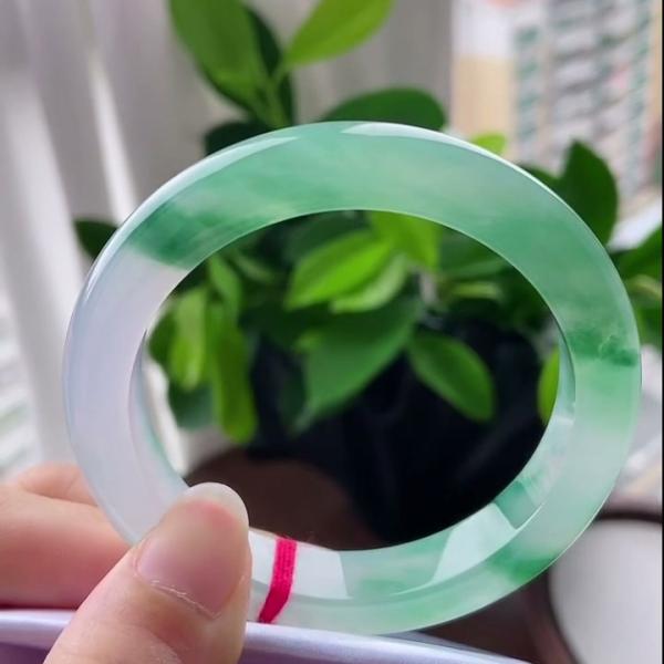 飘花半山半水正圈手镯
